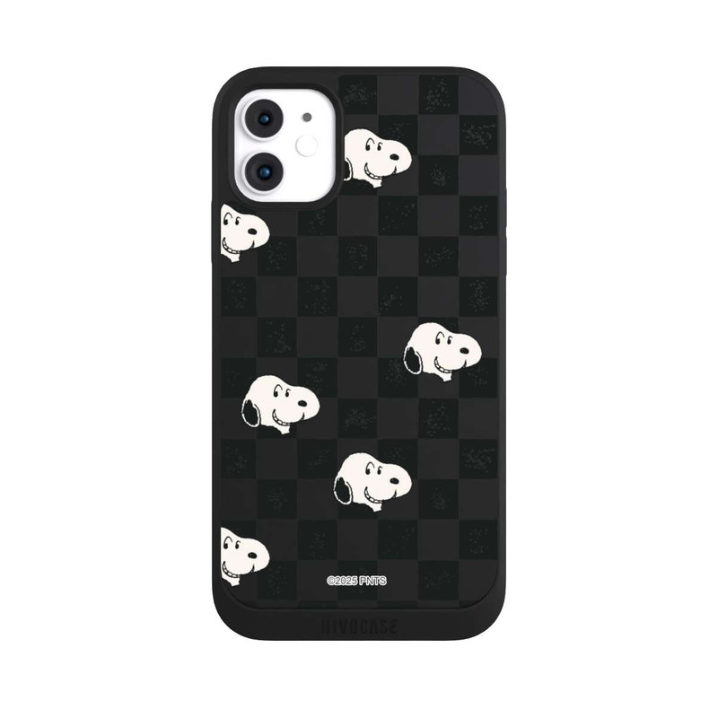 iPhone 11 NIVOpure Snoopy Checked Pattern