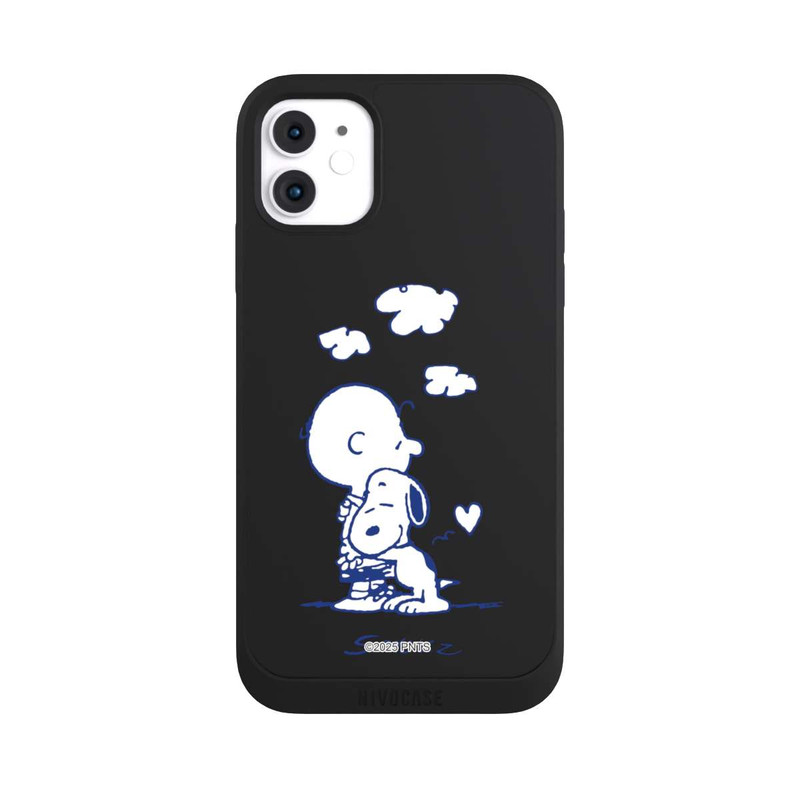 iPhone 11 NIVOpure Peanuts Charlie Brown Snoopy Hug Transparent