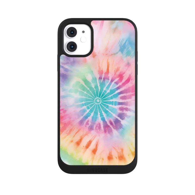 iPhone 11 NIVOpure Rainbow Color Tie Dye 