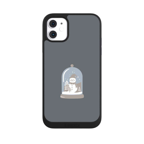 Apple iPhone 11 NIVOpure Minimalist Snow Globe with Snowman