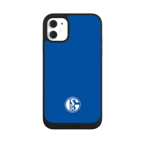 Apple iPhone 11 NIVOpure FC Schalke 04 Logo Blau