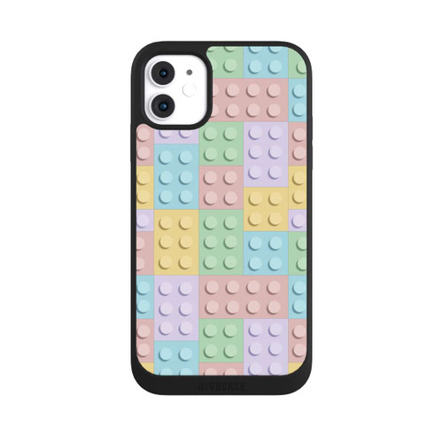 Apple iPhone 11 NIVOpure Buntes Blockmuster