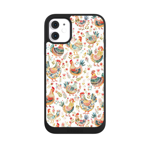 Apple iPhone 11 NIVOpure Motif de poulet coloré avec IA