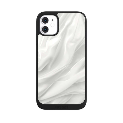 Apple iPhone 11 NIVOpure Texture Lisse Satinée Blanche avec IA