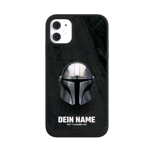 Apple iPhone 11 NIVOpure Star Wars Mandalorian Black Helmet personnalisable