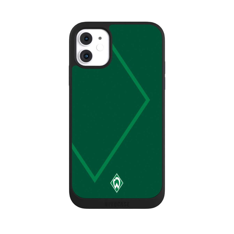 iPhone 11 NIVOpure Werder Green Diamond-shaped element