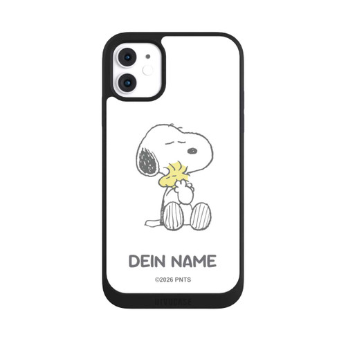 Apple iPhone 11 NIVOpure Snoopy And Woodstock Cuddling Personalisierbar