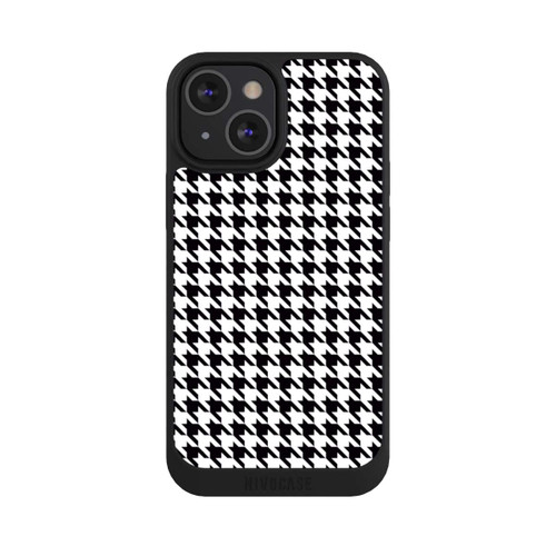 Apple iPhone 13 Mini NIVOpure Hahnentritt Schwarz Weiß