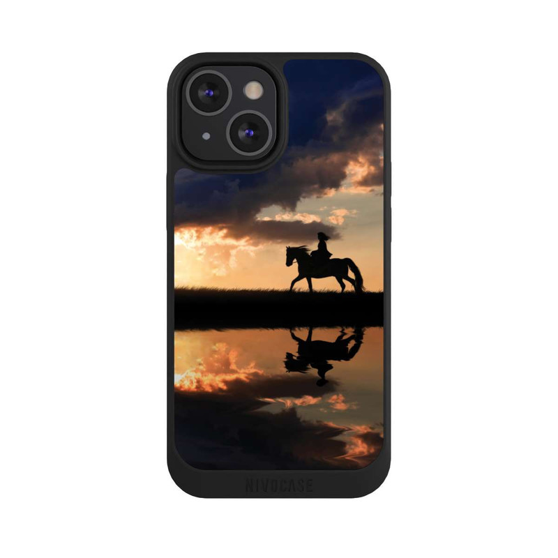iPhone 13 Mini NIVOpure Ausritt im Sonnenuntergang