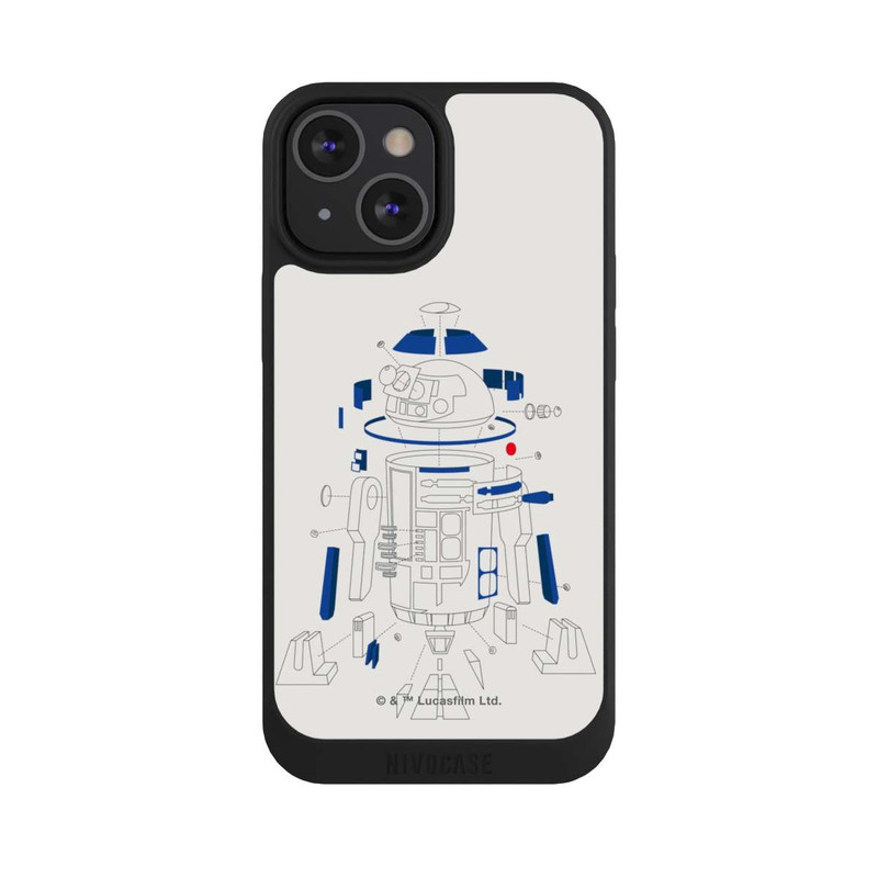 iPhone 13 Mini NIVOpure R2D2 Explosionszeichung - StarWars 8