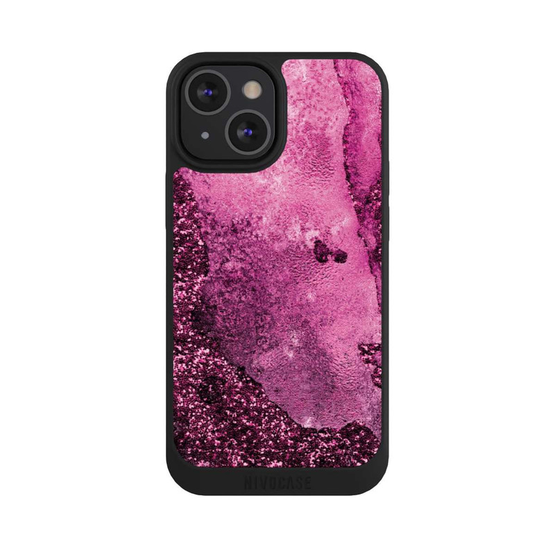 iPhone 13 Mini NIVOpure Marbre Rose Scintillant 2