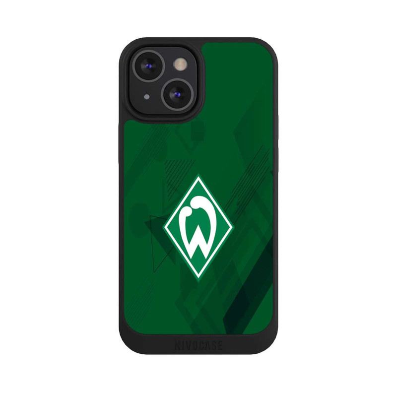 iPhone 13 Mini NIVOpure Grüne Grafikelemente - Werder Bremen
