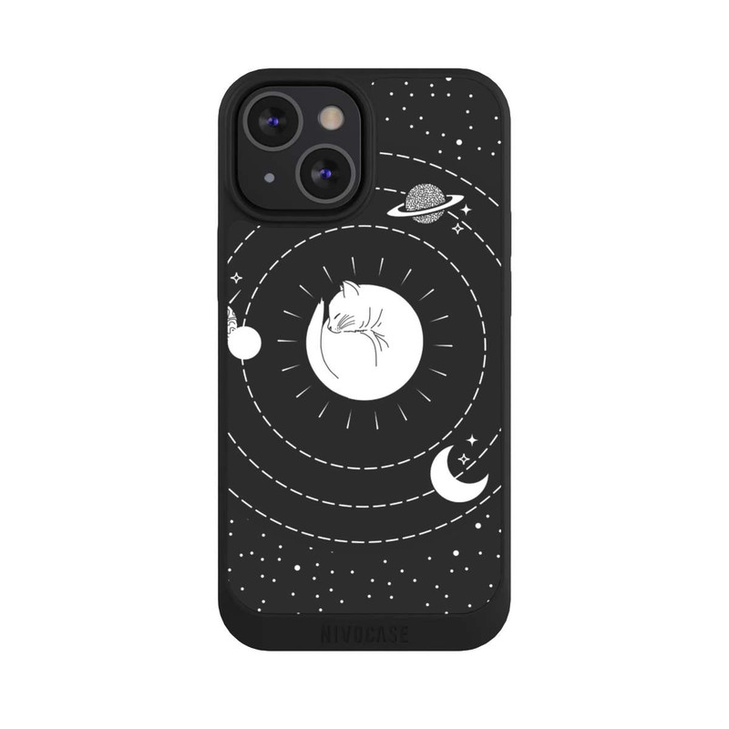 iPhone 13 Mini NIVOpure Cat and Moon