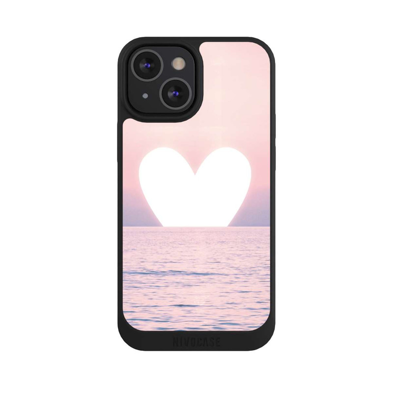 iPhone 13 Mini NIVOpure Herz-Sonnenuntergang