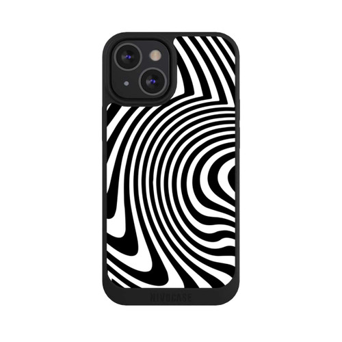 Apple iPhone 13 Mini NIVOpure schwarz-weiße Wellen