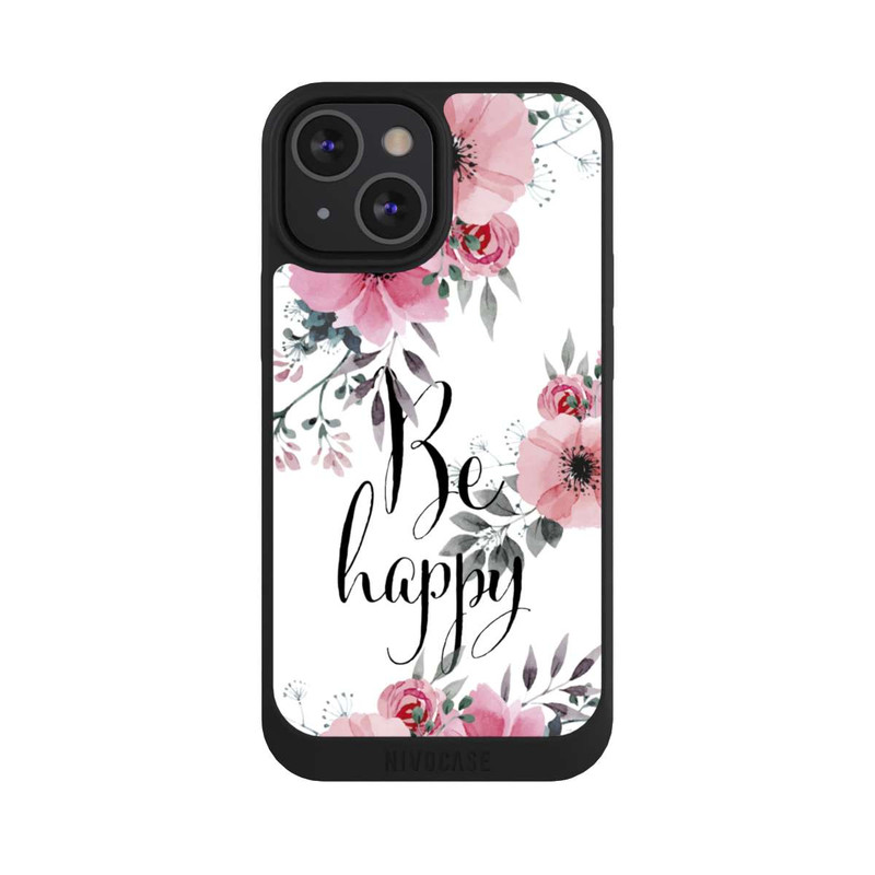 iPhone 13 Mini NIVOpure Be Happy Blumen