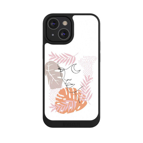 Apple iPhone 13 Mini NIVOpure Dschungel-Line-Mädchen
