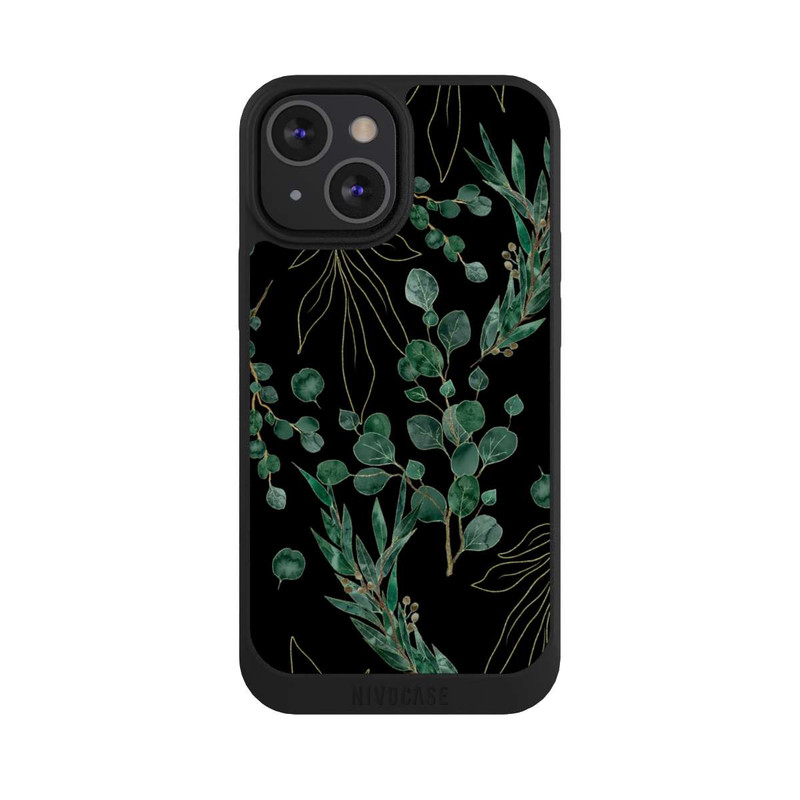iPhone 13 Mini NIVOpure Eucalyptus Leaves black
