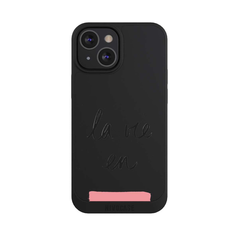 iPhone 13 Mini NIVOpure La vie en Rosa Transparent