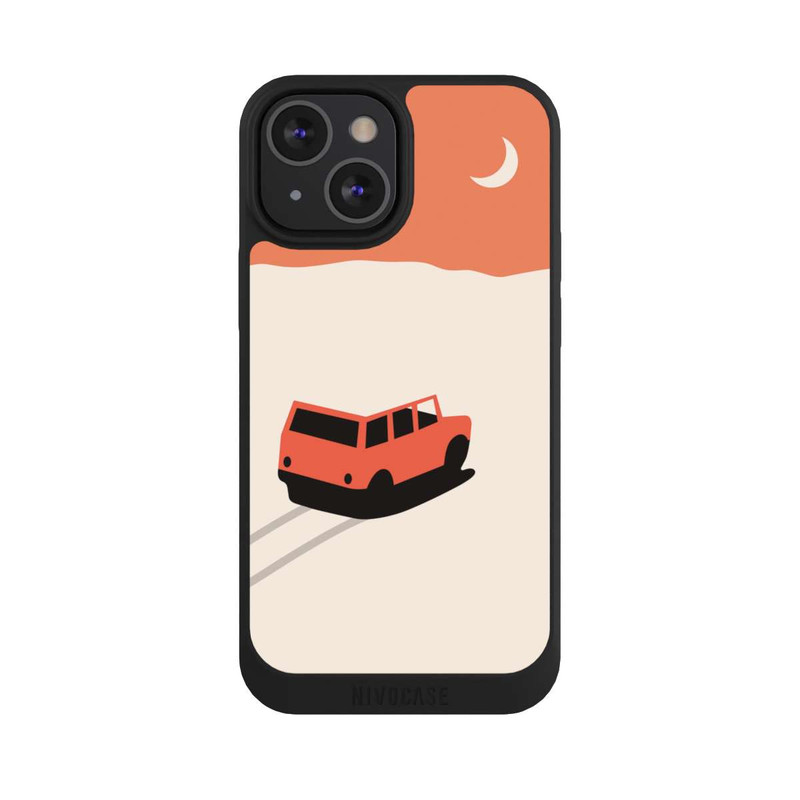 iPhone 13 Mini NIVOpure Auto in der Wüste