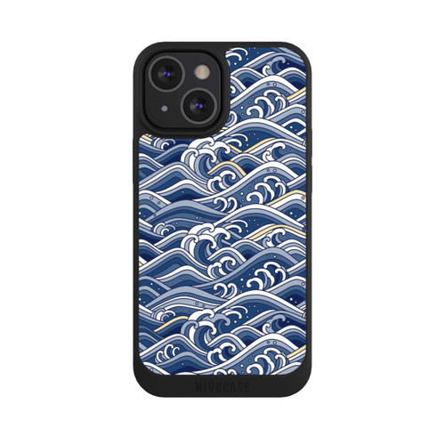Apple iPhone 13 Mini NIVOpure Vagues bleues kanagawa