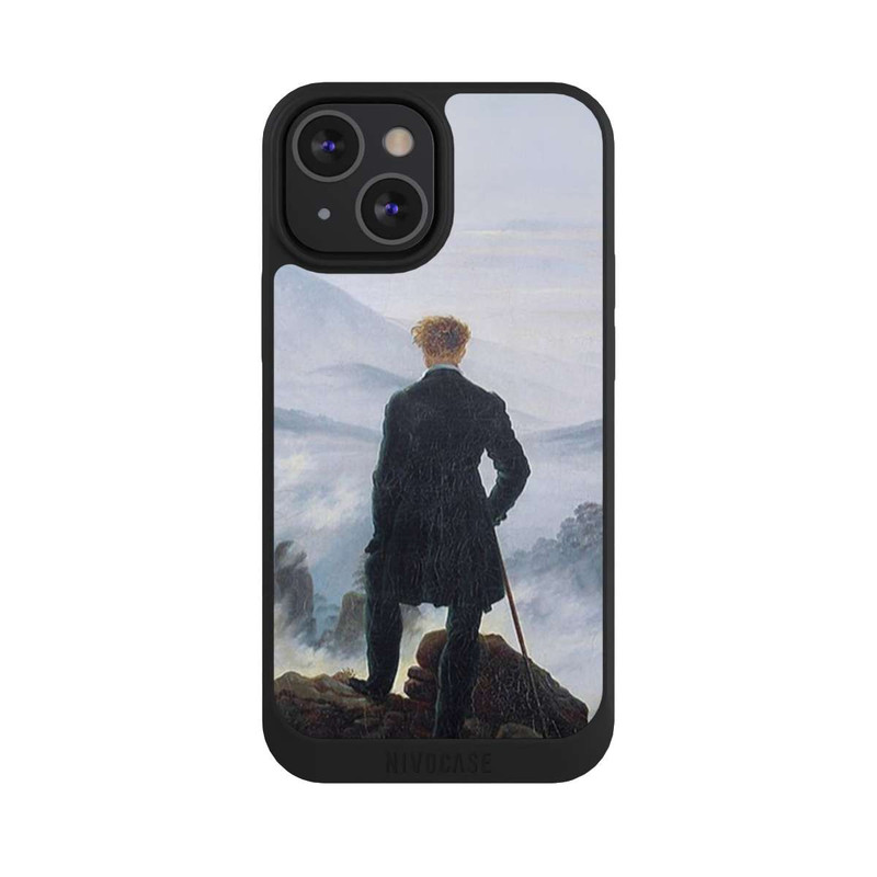 iPhone 13 Mini NIVOpure Le Vagabond au-dessus de la Mer de Brouillard