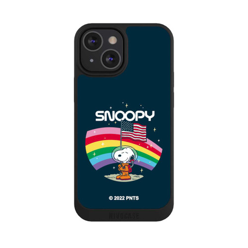 Apple iPhone 13 Mini NIVOpure Snoopy Weltraumreisender Regenbogen