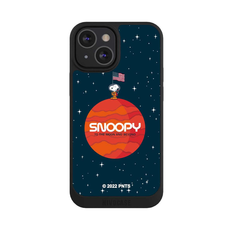 iPhone 13 Mini NIVOpure Snoopy Weltraumreisender Orange