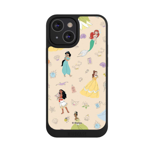 Apple iPhone 13 Mini NIVOpure Princess Pattern Beige Disney Princess