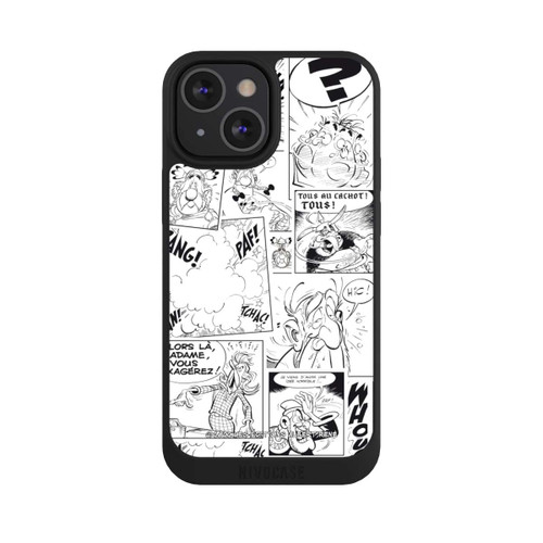 Apple iPhone 13 Mini NIVOpure Asterix Comic Schwarz und Weiß