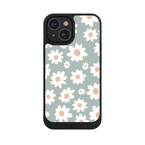 Apple iPhone 13 Mini NIVOpure Gänseblümchen Muster grün