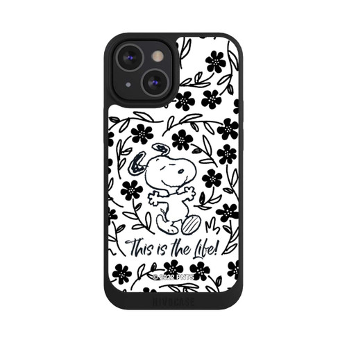 Apple iPhone 13 Mini NIVOpure Snoopy schwarz und weiß This Is The Life