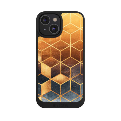 Apple iPhone 13 Mini NIVOpure Würfel goldener Farbverlauf