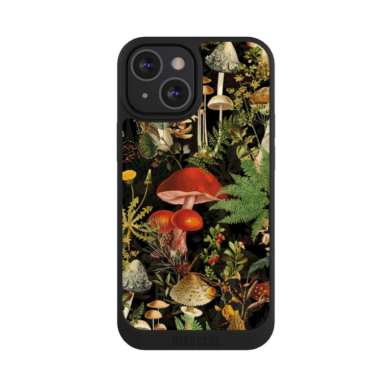 iPhone 13 Mini NIVOpure Différents champignons dans la forêt