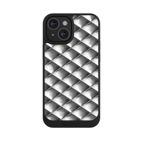 Apple iPhone 13 Mini NIVOpure Glamour Silver Squares