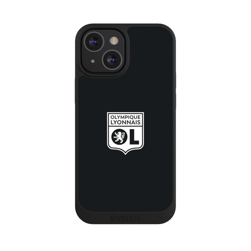 iPhone 13 Mini NIVOpure Logo OL noir et blanc