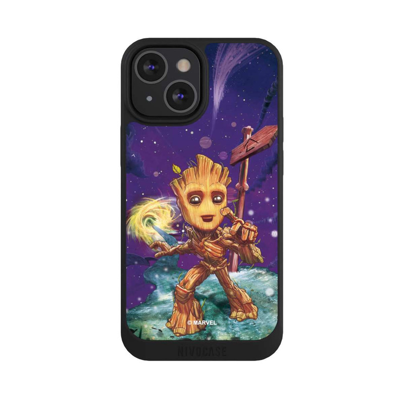 iPhone 13 Mini NIVOpure Baby Groot Galaxy Touch