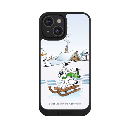 Apple iPhone 13 Mini NIVOpure Idefix fährt Schlitten