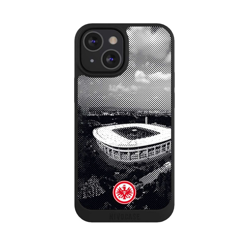 iPhone 13 Mini NIVOpure SGE Stadion Schwarz Weiß