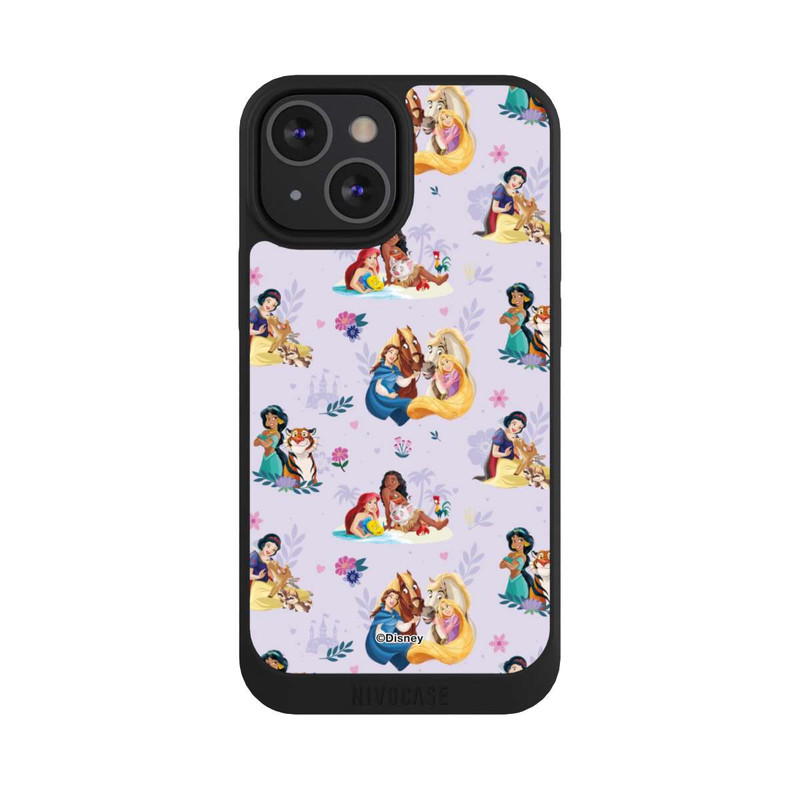 iPhone 13 Mini NIVOpure Princess Floral Pattern Purple