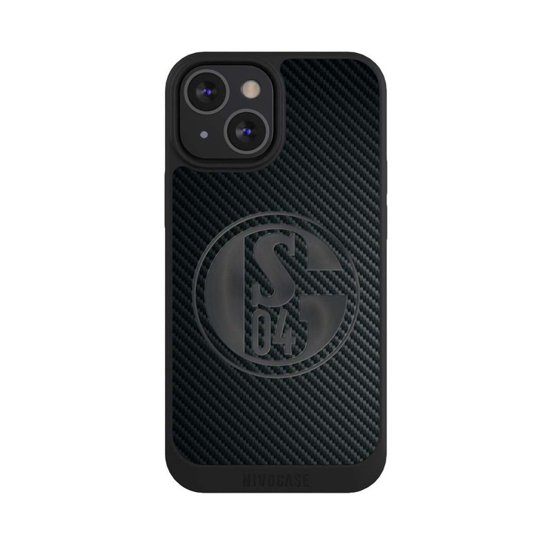 iPhone 13 Mini NIVOpure Schalke 04 Carbon Look