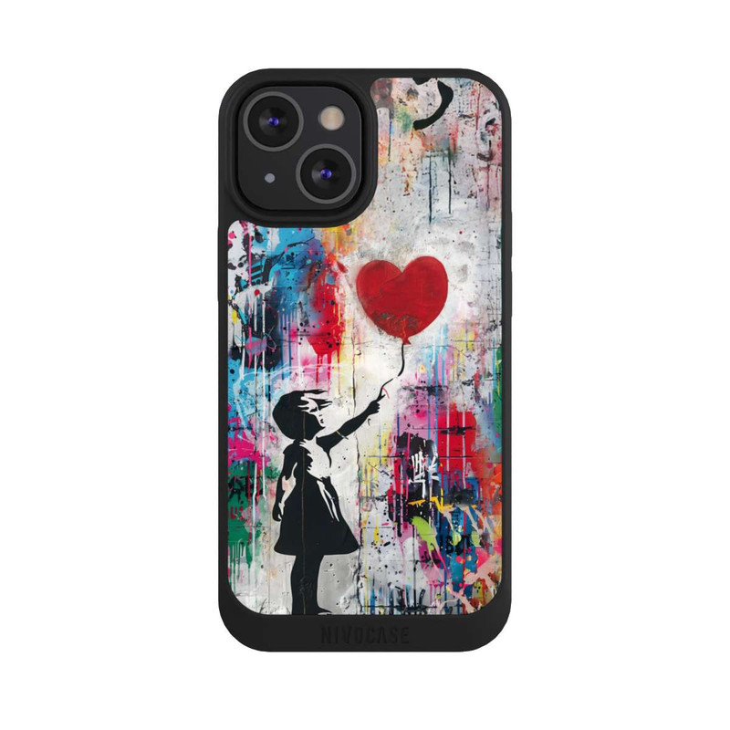 iPhone 13 Mini NIVOpure Balloon Girl Colorful