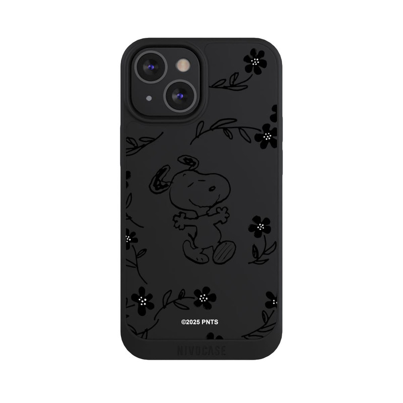 iPhone 13 Mini NIVOpure Snoopy und Flowers Transparent