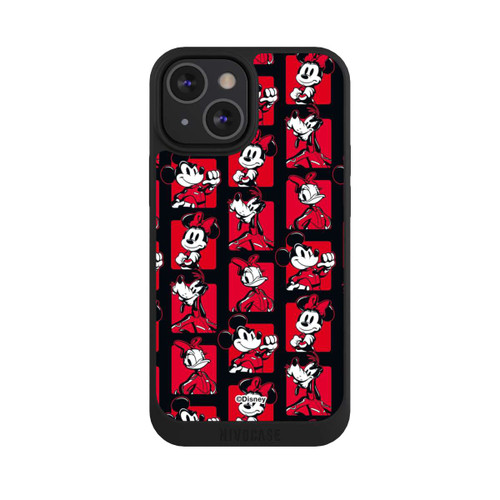Apple iPhone 13 Mini NIVOpure Micky Maus Racing Muster Rot