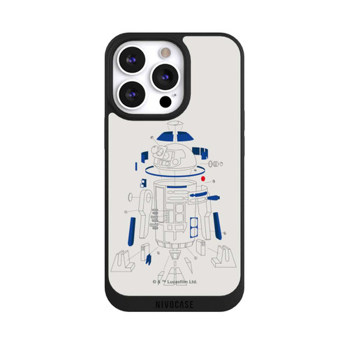 Apple iPhone 13 Pro NIVOpure R2D2 Exploded Drawing - StarWars 8