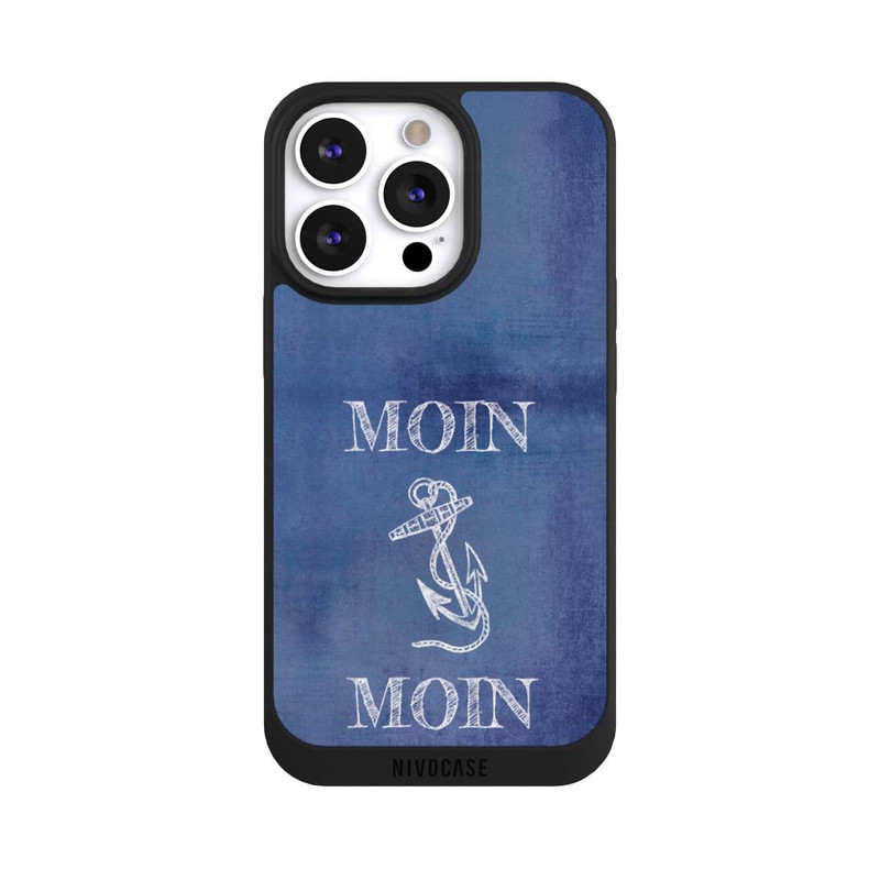 iPhone 13 Pro NIVOpure ancre grunge bleu
