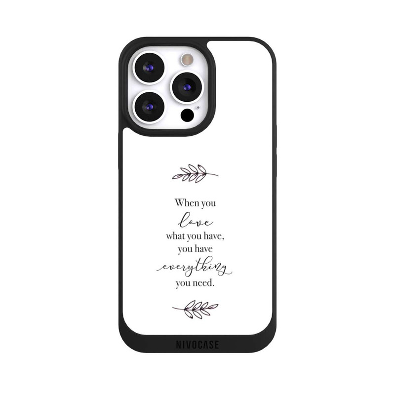 iPhone 13 Pro NIVOpure When You Love What You Have