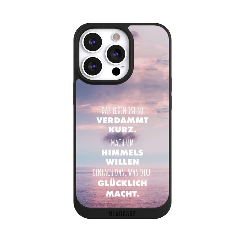 iPhone 13 Pro NIVOpure Das Leben Ist So Verdammt Kurz