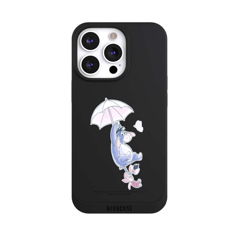 iPhone 13 Pro NIVOpure Winnie Pooh Eeyeore Find Happiness Transparent