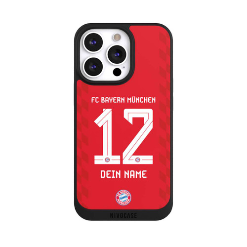 Apple iPhone 13 Pro NIVOpure FC Bayern München Trikot Personalisierbar 25-26